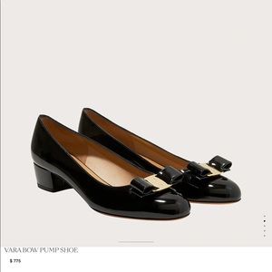 Salvatore Ferragamo Women's Vara Patent Leather Pumps